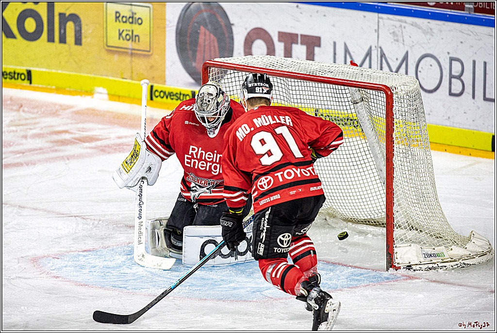 DEL;  Koelner Haie - Fischtown Pinguins Bremerhaven; Koeln, 22.12.2019